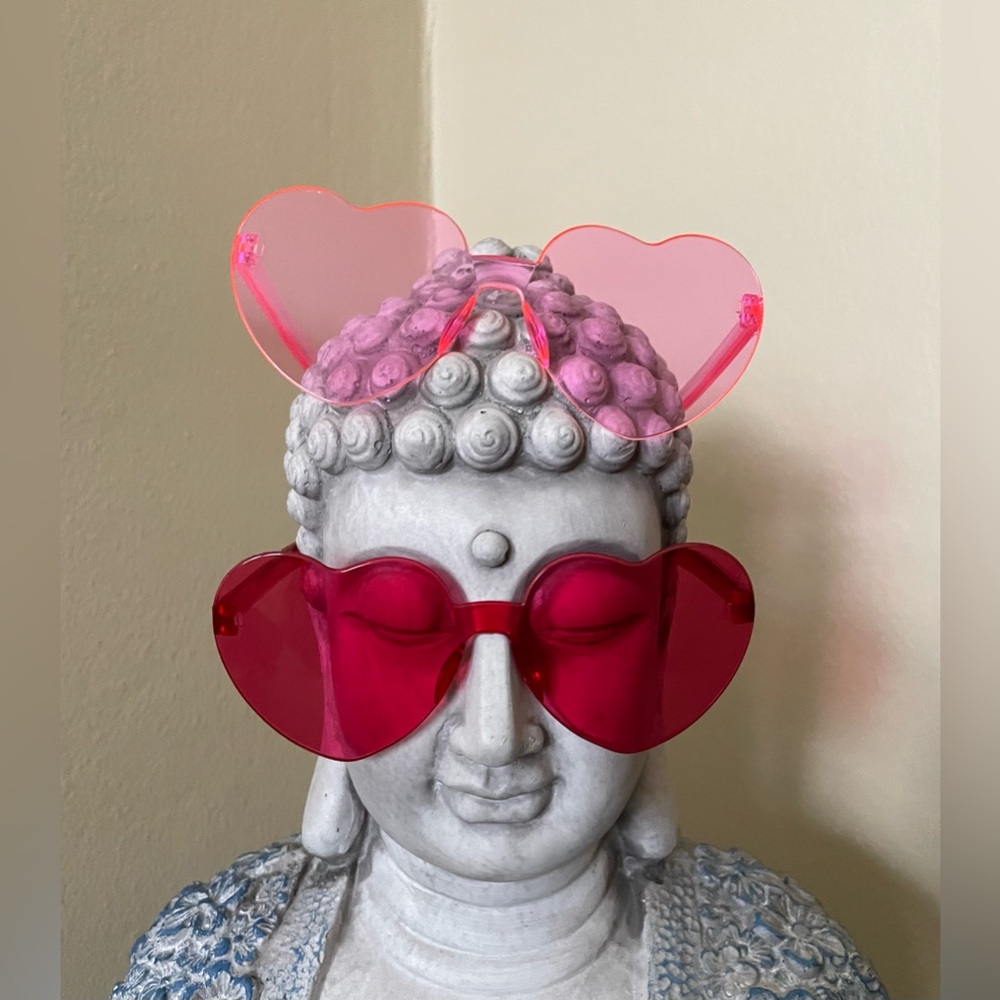 🔥SALE🔥 Heart Glasses - Picture 2 of 4